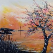 Coucher de soleil sur la mer - 150 €
